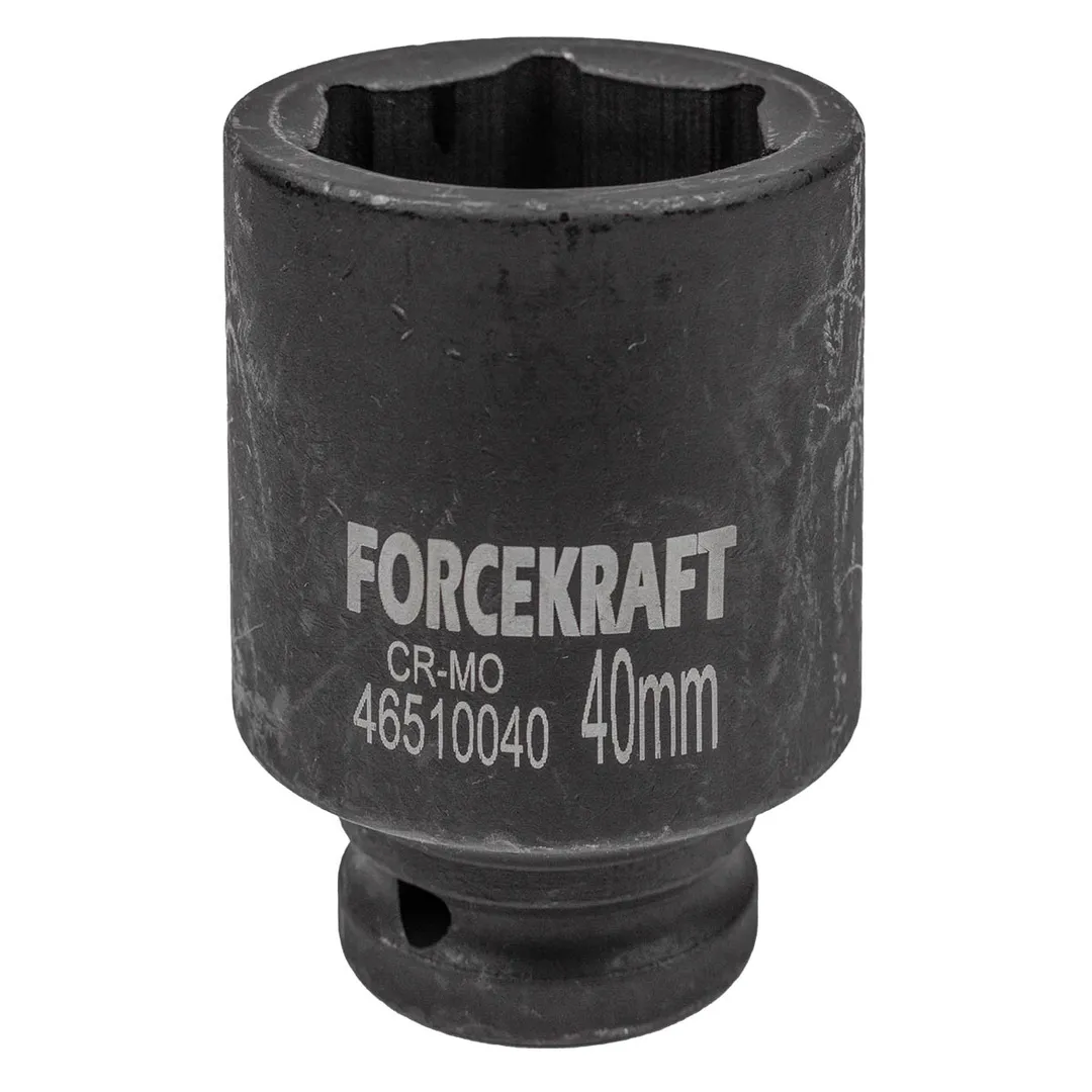 Головка ударная глубокая 40мм (6гр.), 3/4»