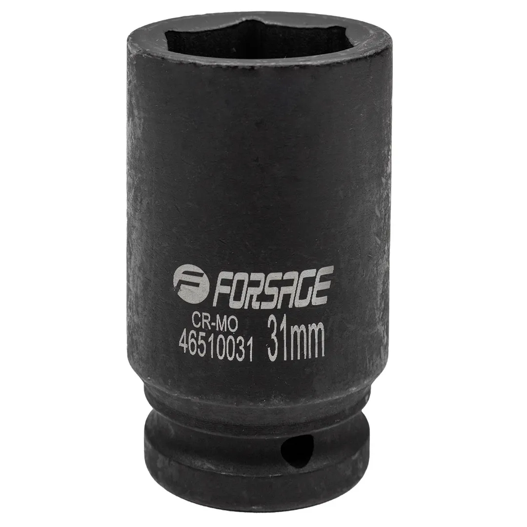 Головка ударная глубокая 31мм (6гр.), 3/4»