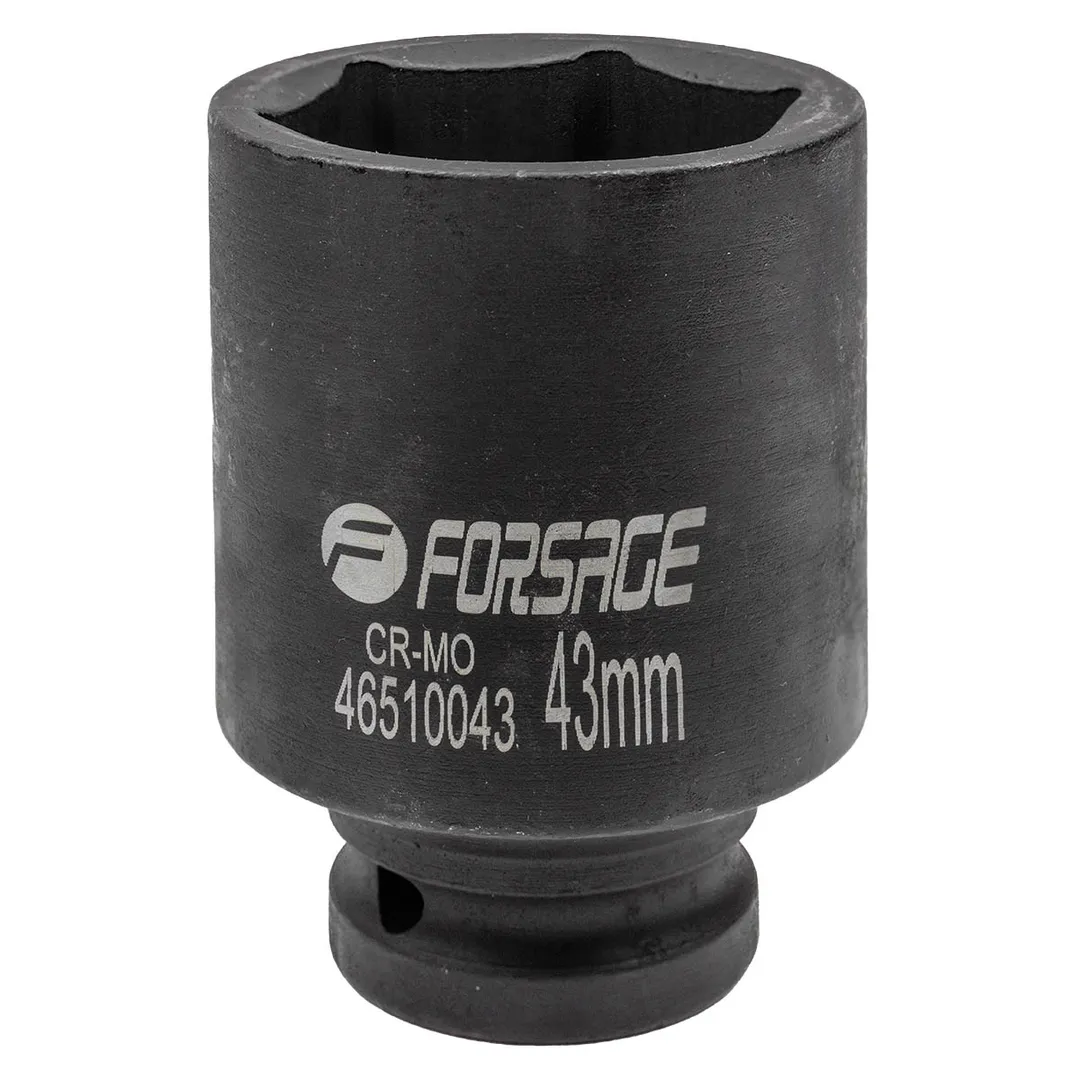 Головка ударная глубокая 43мм (6гр.), 3/4»
