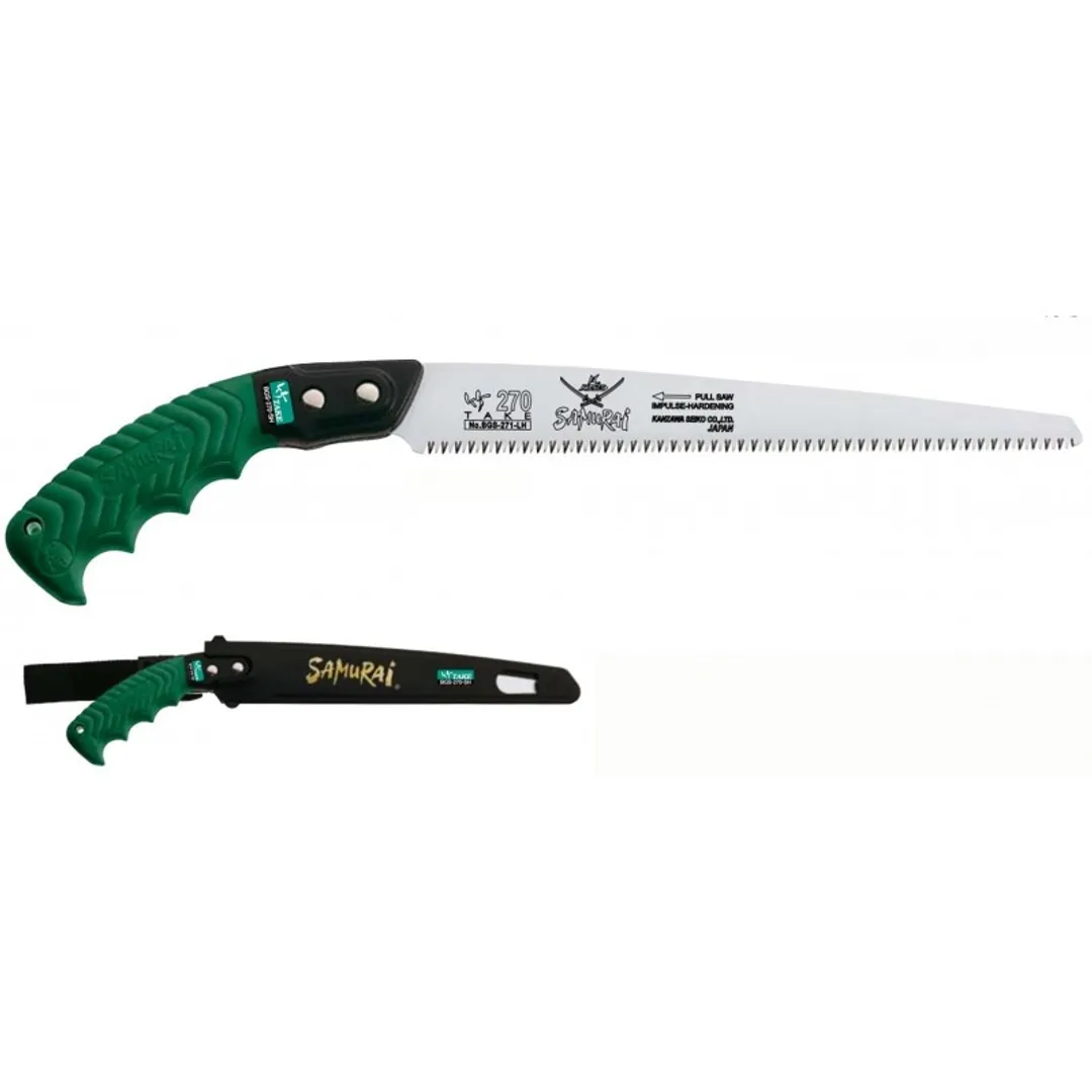 BGS-270-SH Пила с прям. полотном, L=270мм/1.7мм, в чехле, с поясным крепл. BGS-270-SH