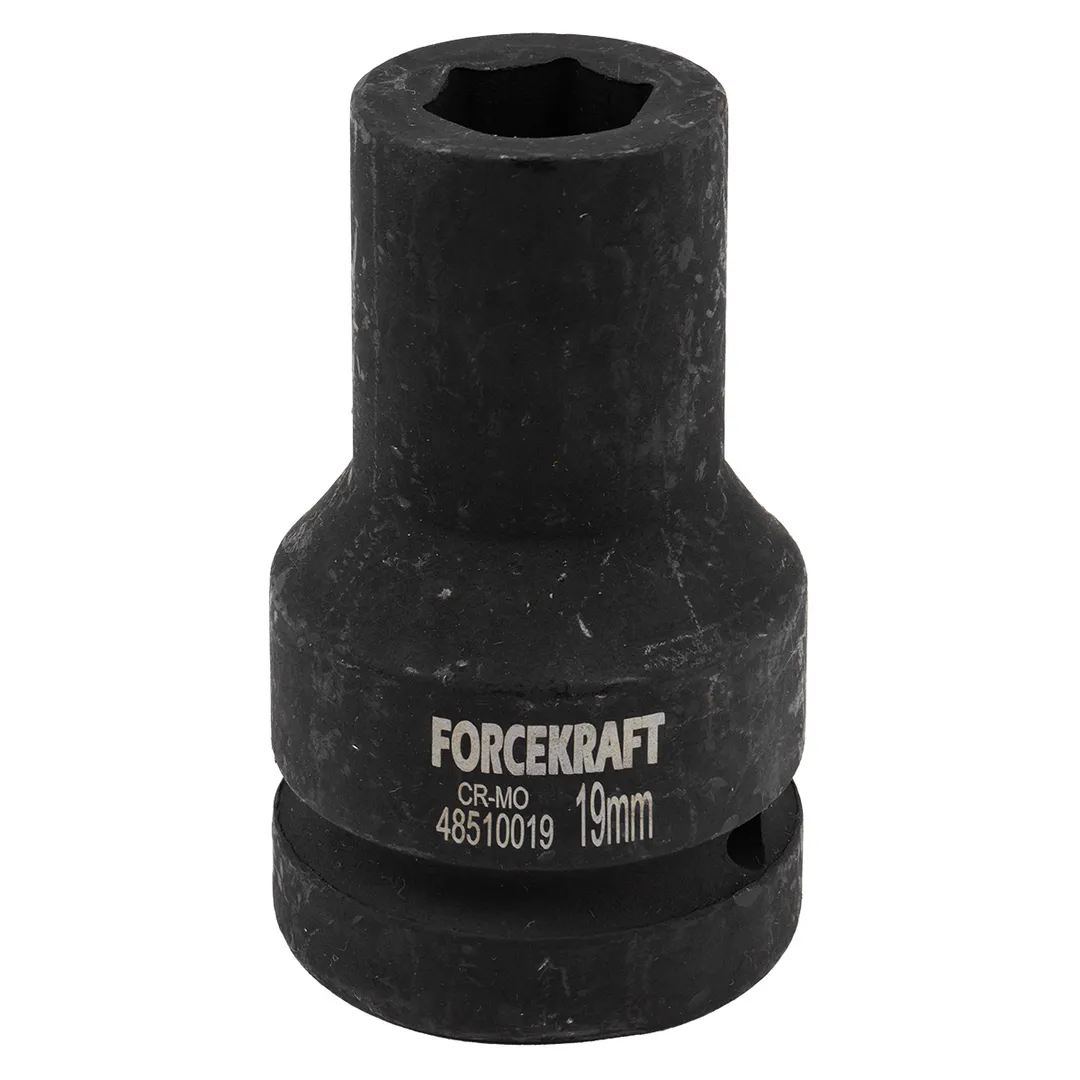 Головка ударная глубокая 19мм (6гр.), 1»