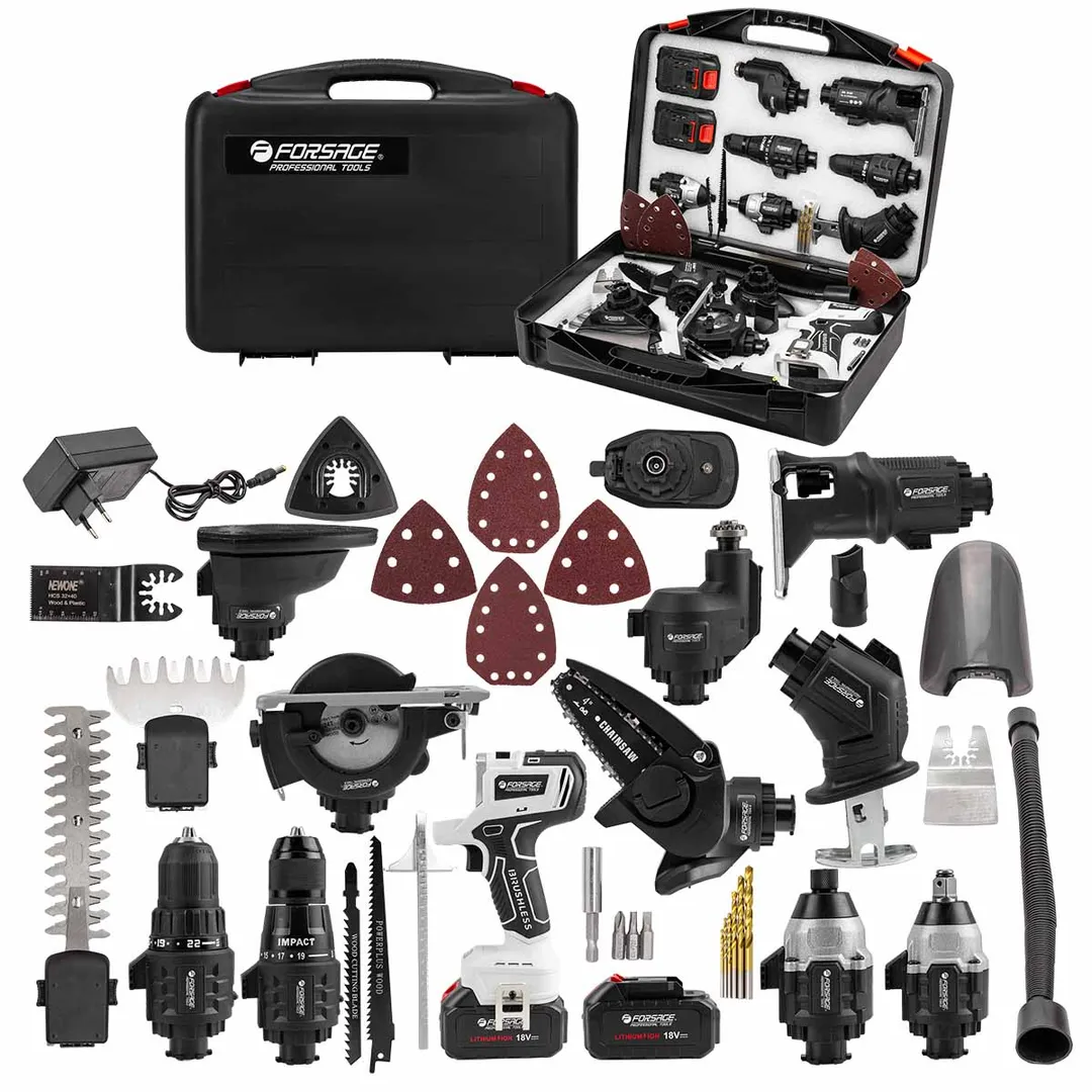 Набор инструментов аккумуляторных многофункциональный