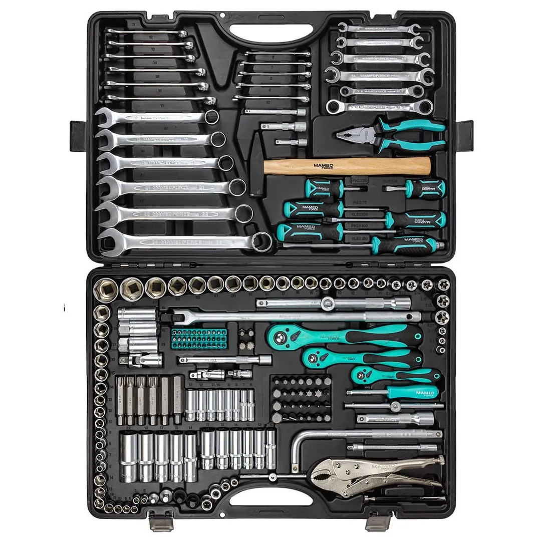 Набор инструментов 202пр. 1/4», 3/8», 1/2»(6гр.)