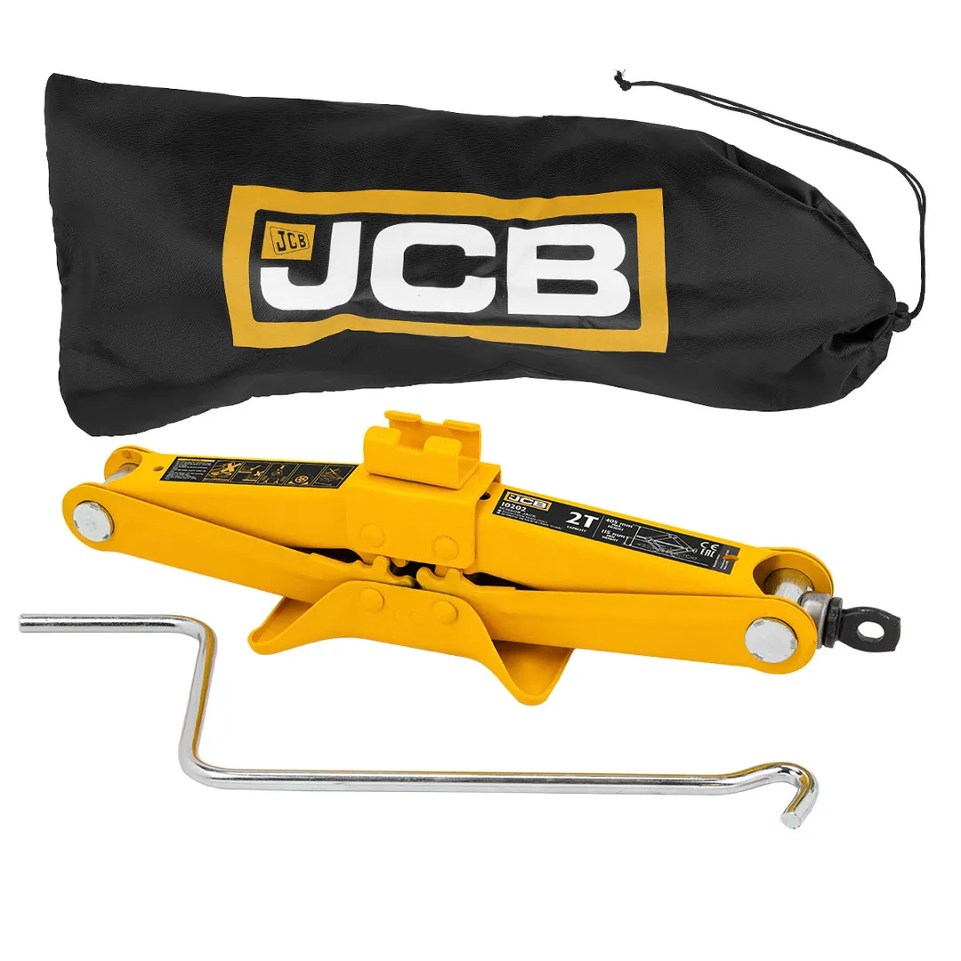 Домкрат механический »ромб»2т (H min 115мм, H max 405мм, длина в слож. виде 400мм) в водоотталк.чехле с рукояткой 390мм