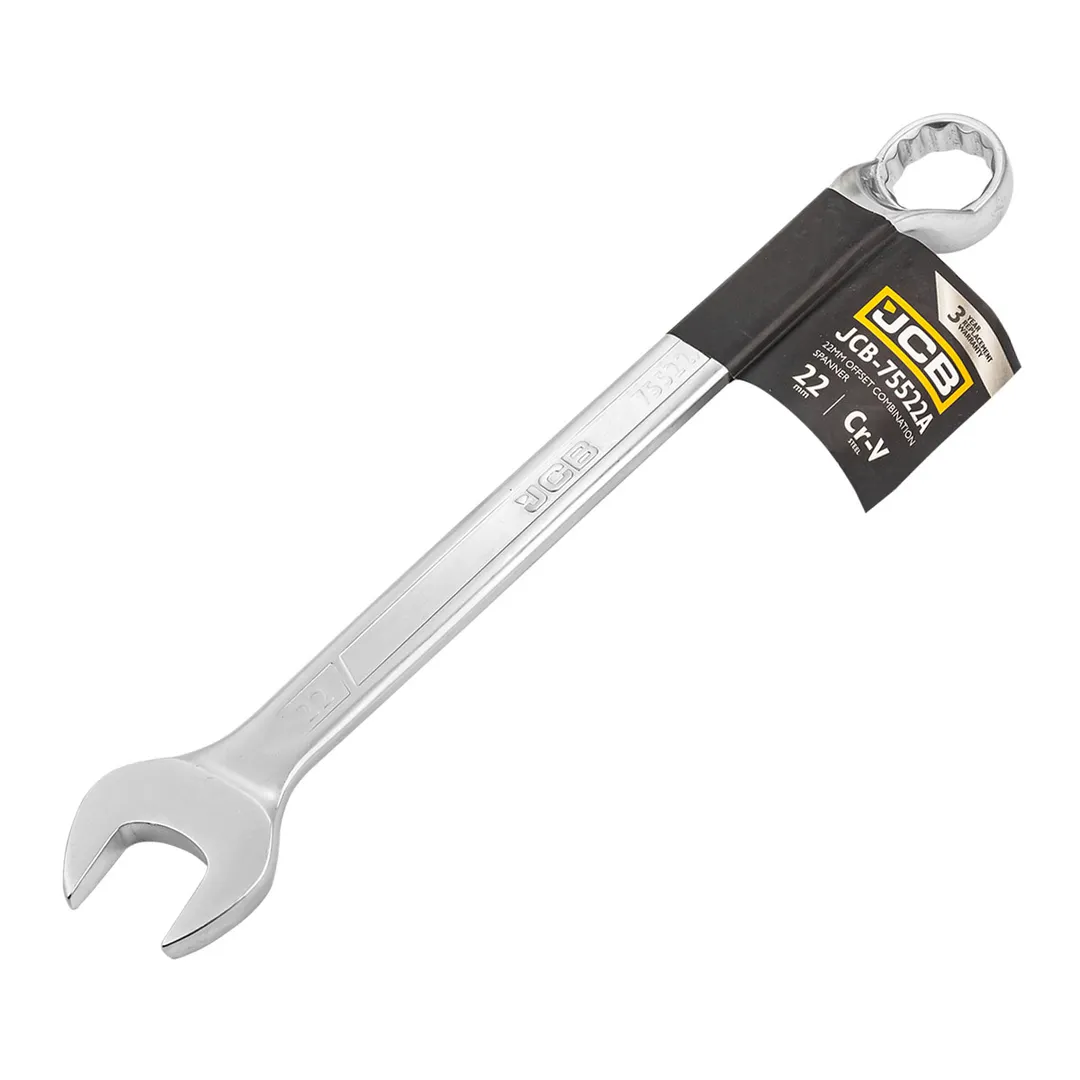 Ключ комбинированный, отогнутый на 75грд. 22мм