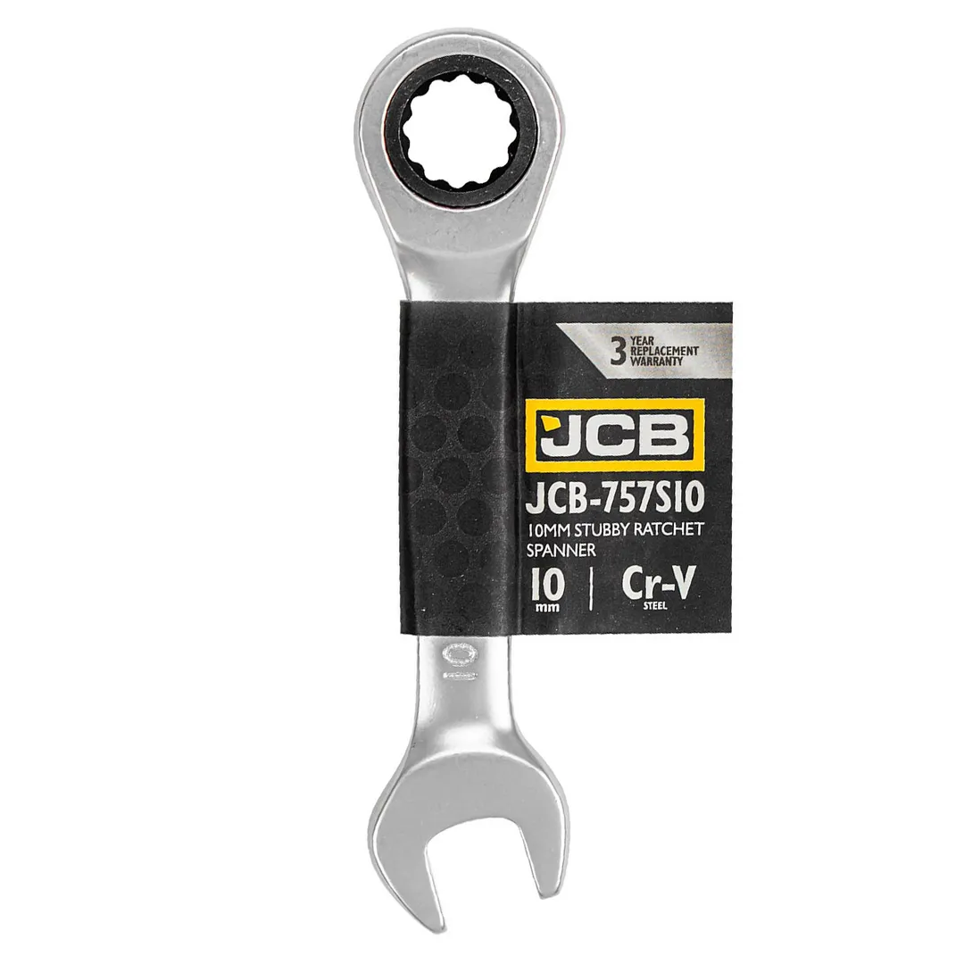 Ключ трещоточный короткий 10мм