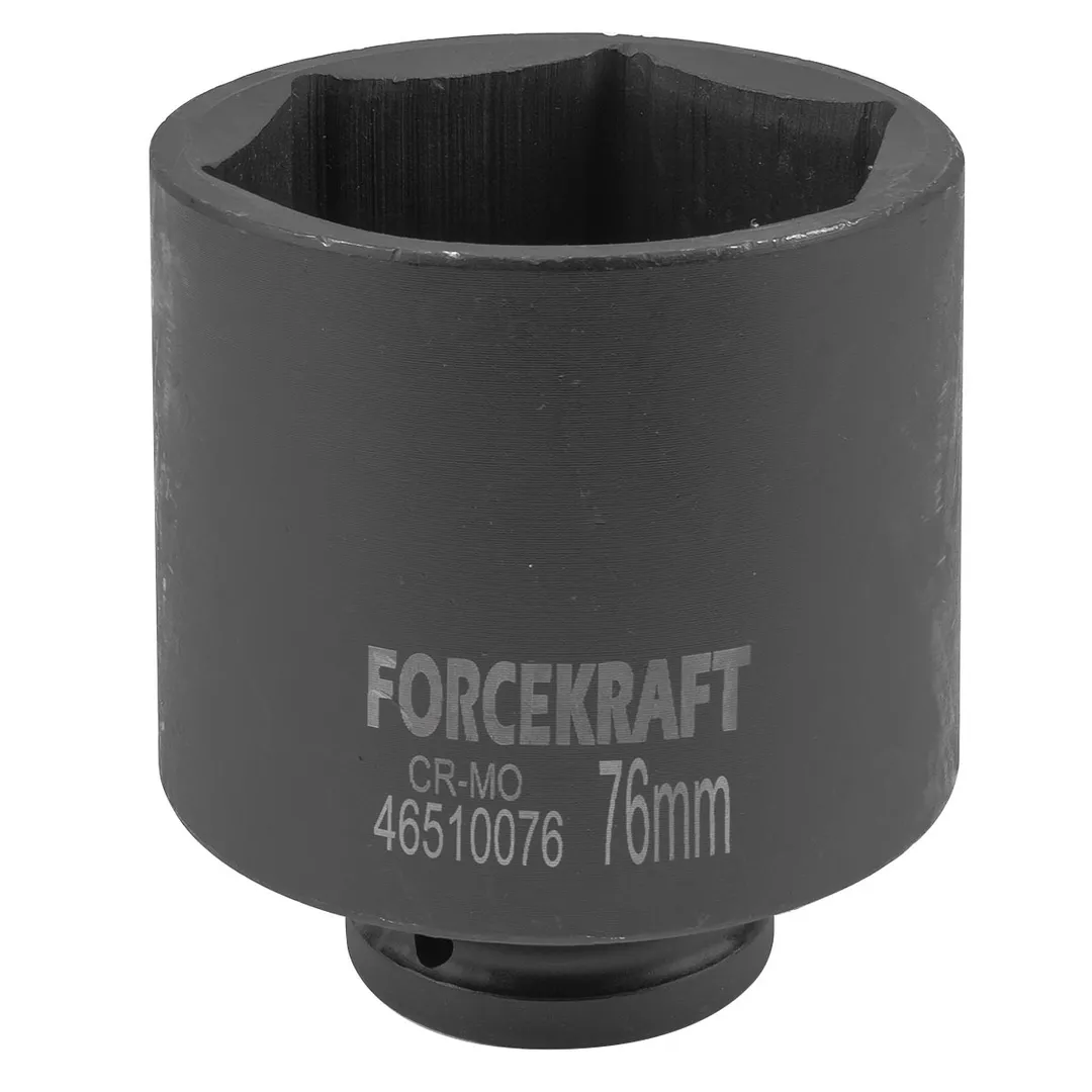 Головка ударная глубокая 76мм (6гр.), 3/4»