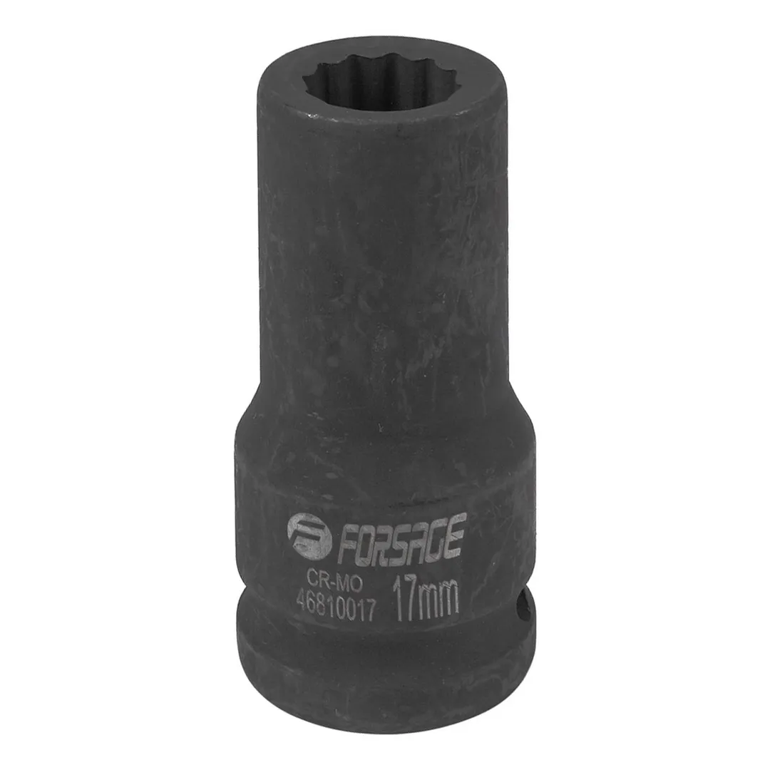 Головка ударная глубокая 17мм (12гр.), 3/4»