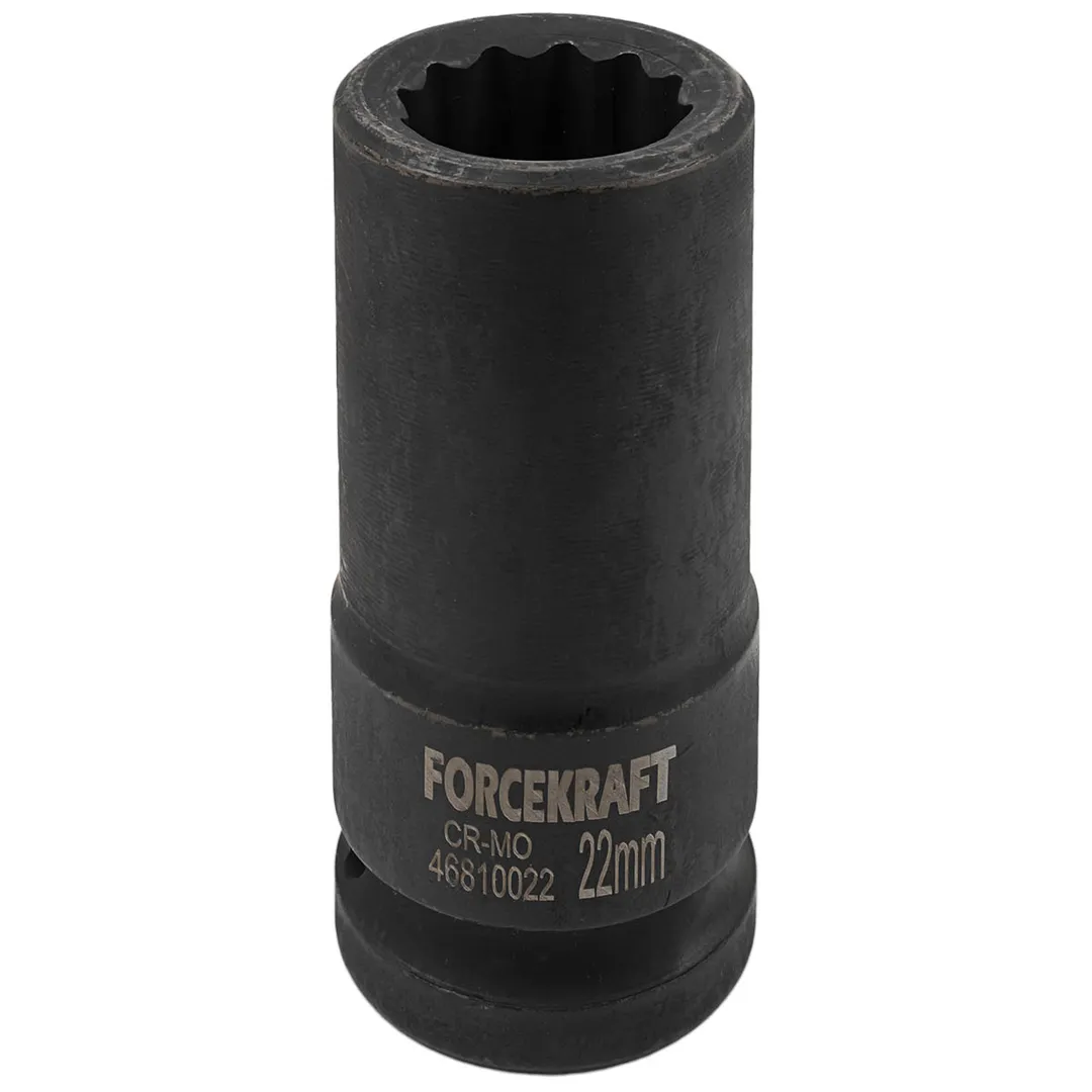 Головка ударная глубокая 22мм (12гр.), 3/4»