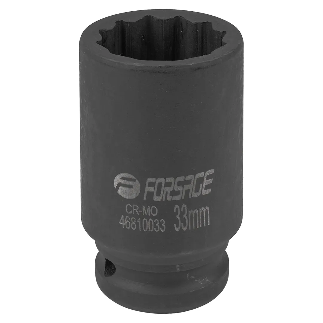 Головка ударная глубокая 33мм (12гр.), 3/4»