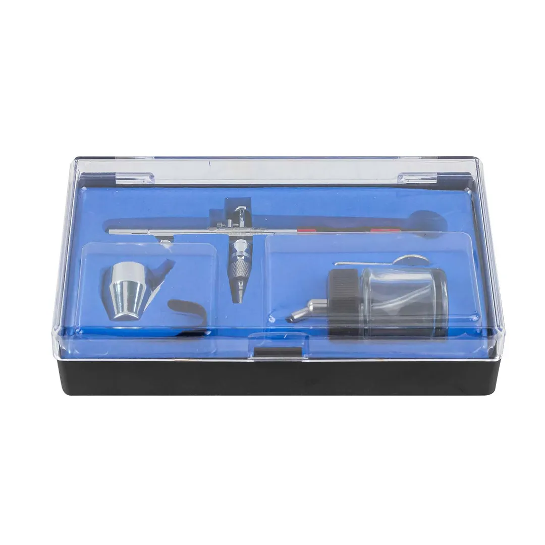 Аэрограф (сопло 0.3мм, съемные емкости 6мл и 22мл)