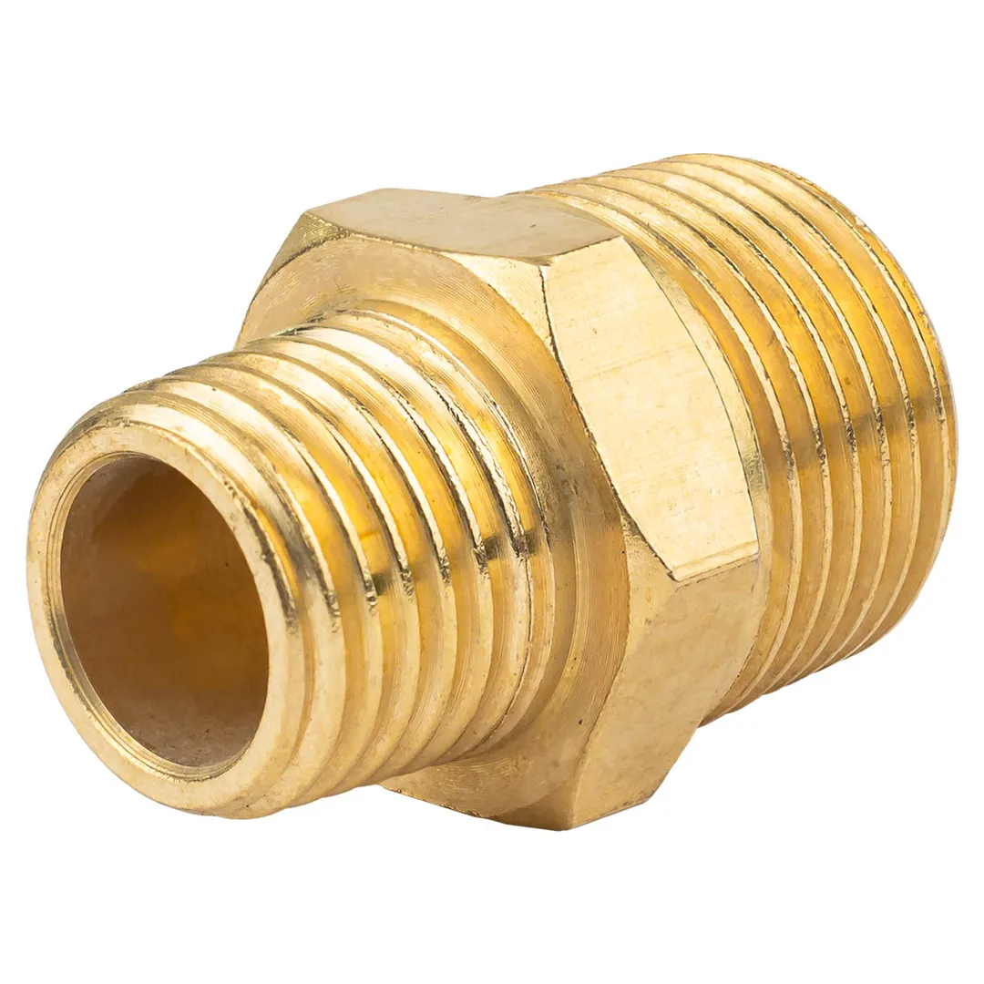 Соединитель резьбовой наруж. резьба 3/8»x 1/4»