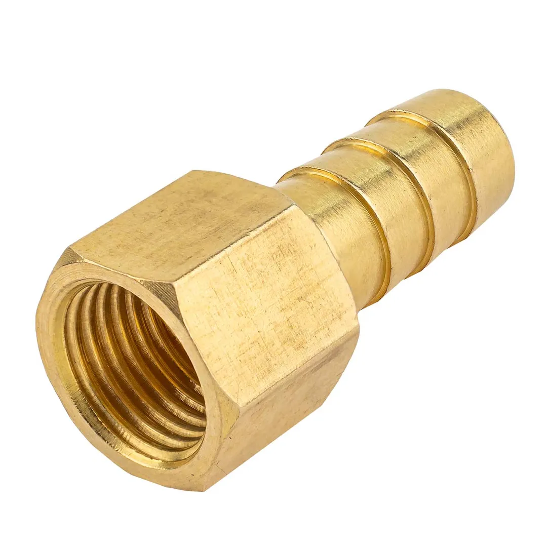 Штуцер пневматический внутр. резьба 1/4»- »елочка»10мм