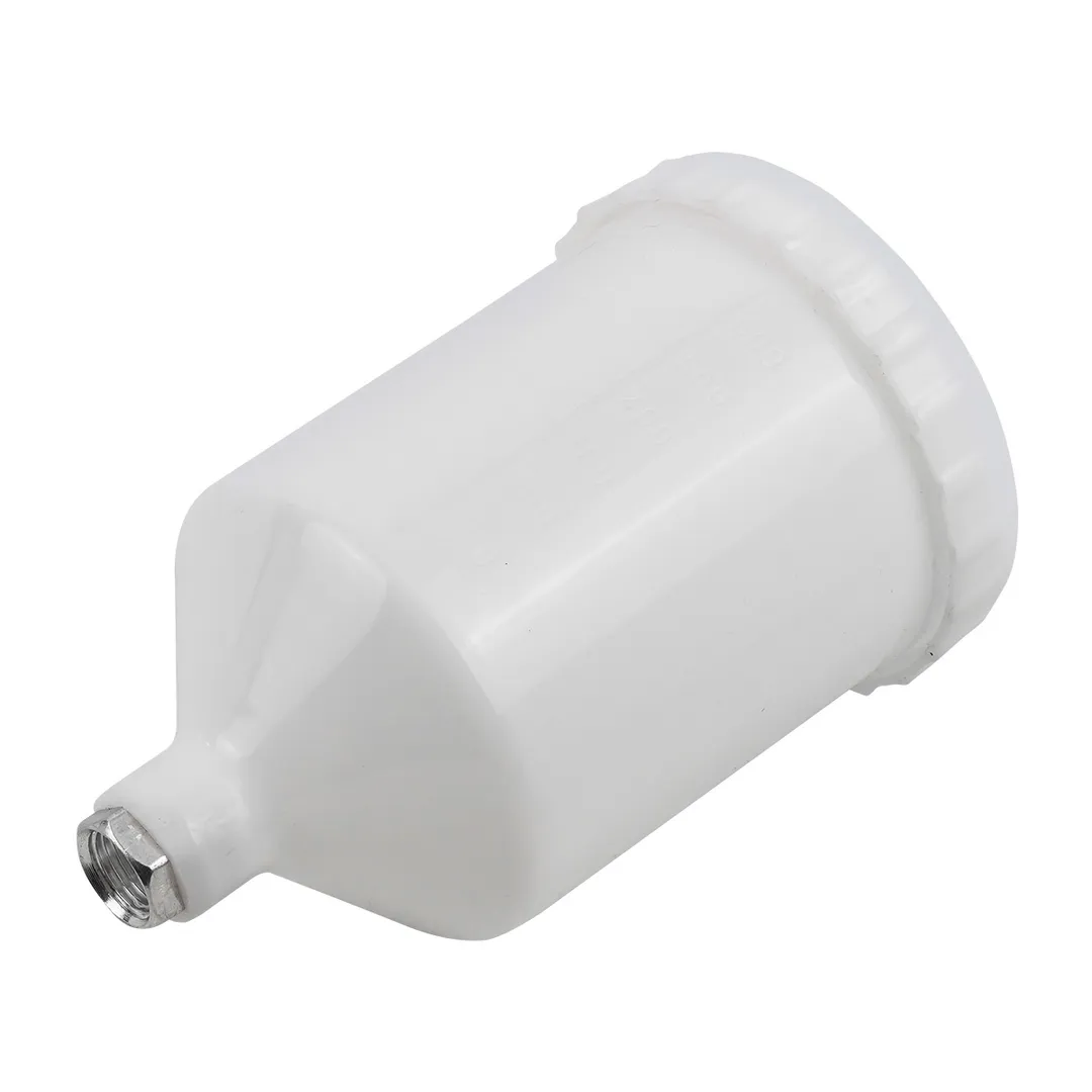 Резервуар для краскораспылителя 600мл (размер 165х90мм, посадка внутр.резьба М16х2)