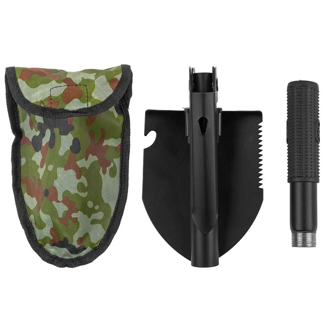 Лопата складная многофункциональная(+компас,пила,открывашка,кирка),в чехле