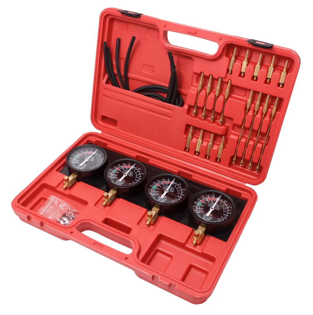 Комплект манометров с адаптерами для регулировки карбюратора