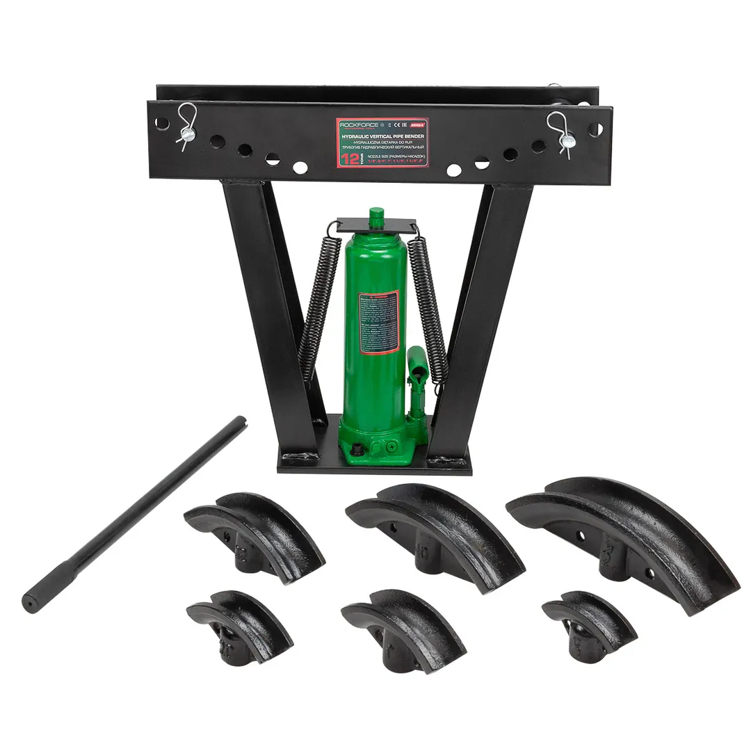 Трубогиб гидравлический вертикальный 12Т (1/2», 3/4», 1», 1 1/4», 1 1/2», 2»)