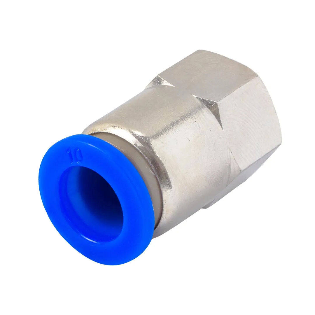 Фитинг для пластиковых трубок 10мм с внутренней резьбой 1/4»