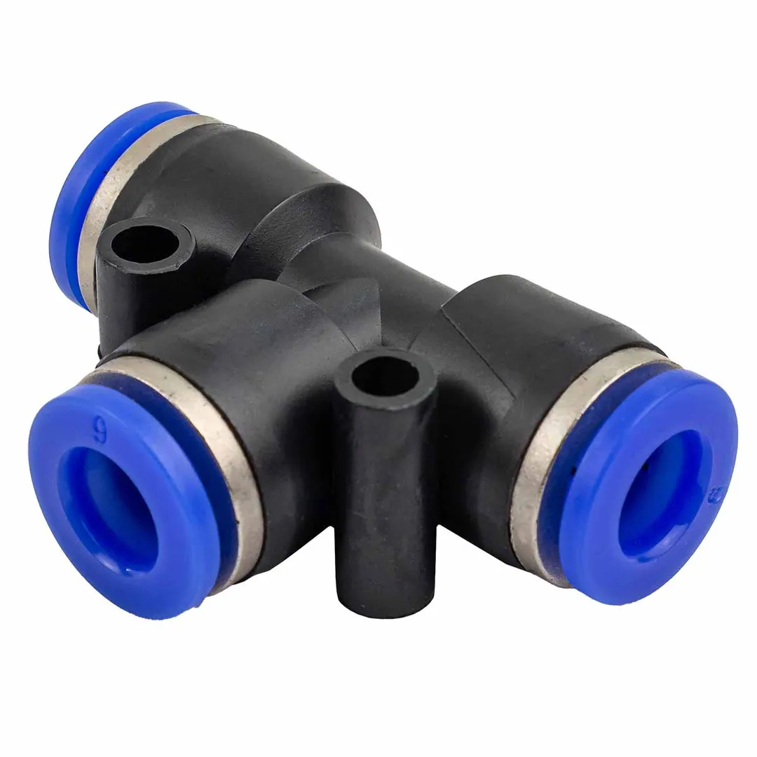 Фитинг T-образный для пластиковых трубок 6мм