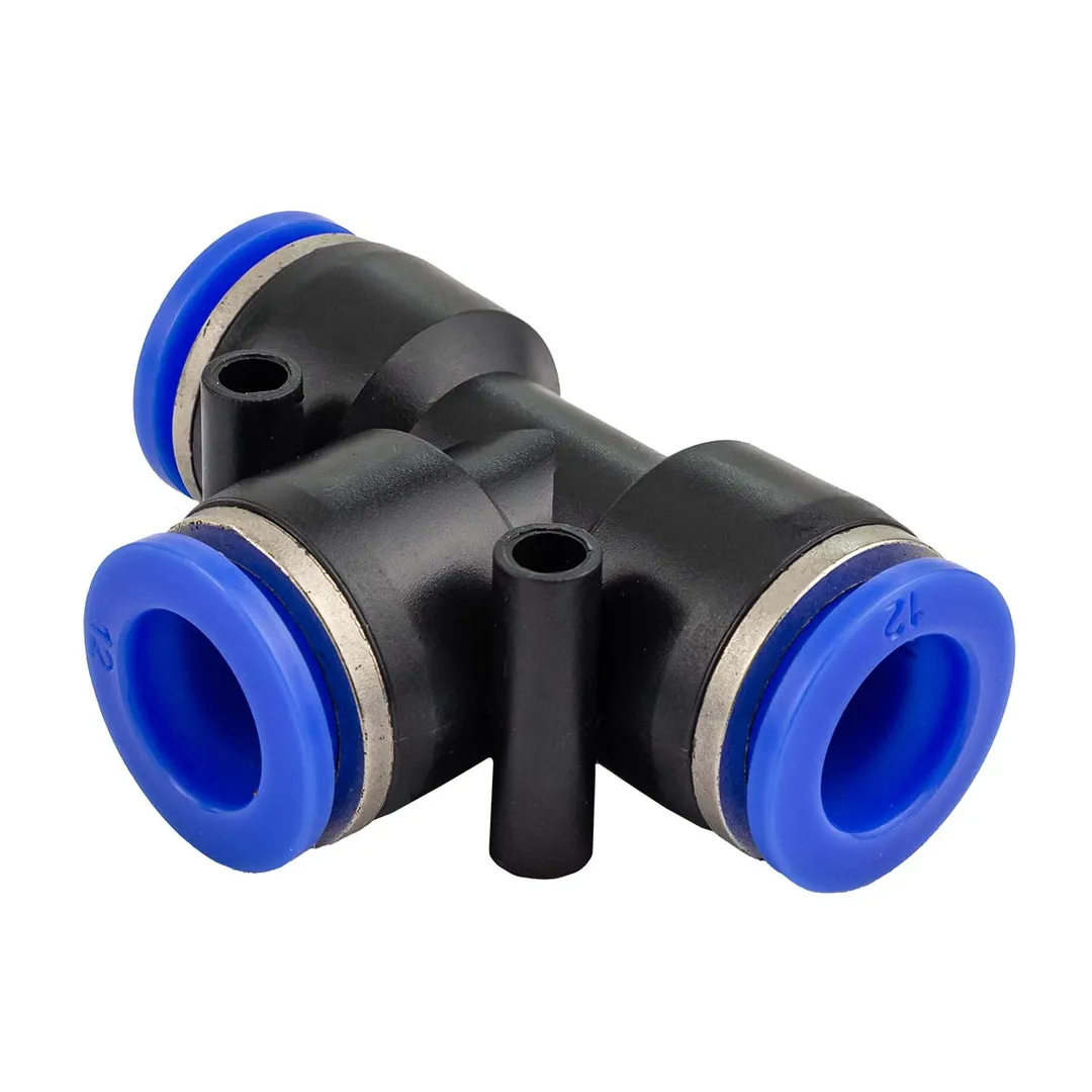 Фитинг T-образный для пластиковых трубок 12мм