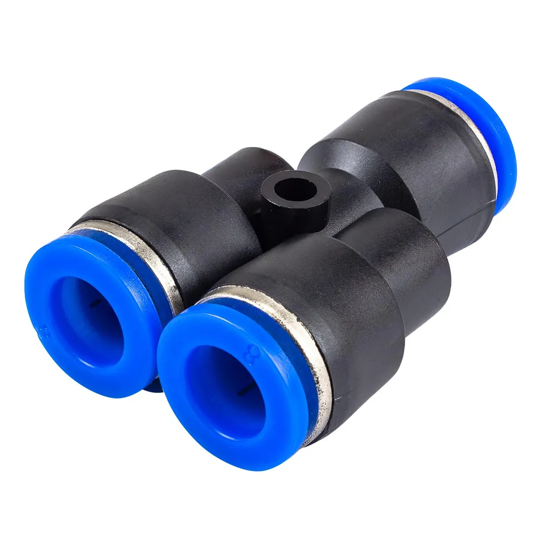 Фитинг Y-образный для пластиковых трубок 8мм