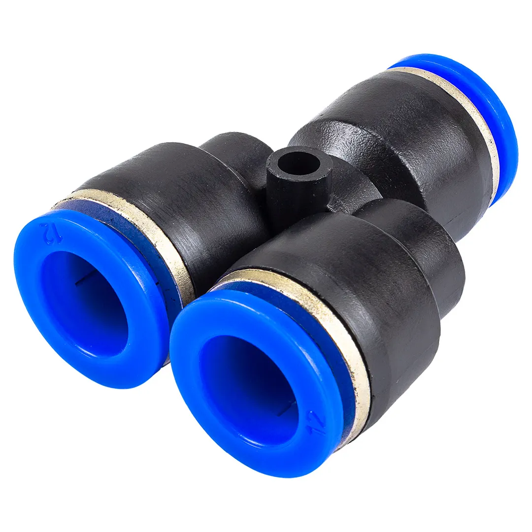 Фитинг Y-образный для пластиковых трубок 12мм