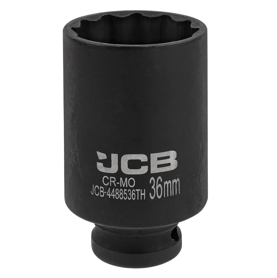 Головка ударная глубокая тонкостенная 36мм (12гр.), 1/2»