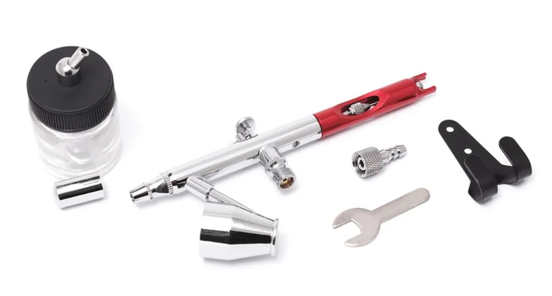 Аэрограф (сопло: 0.3мм,емкость 6мл/22мл)