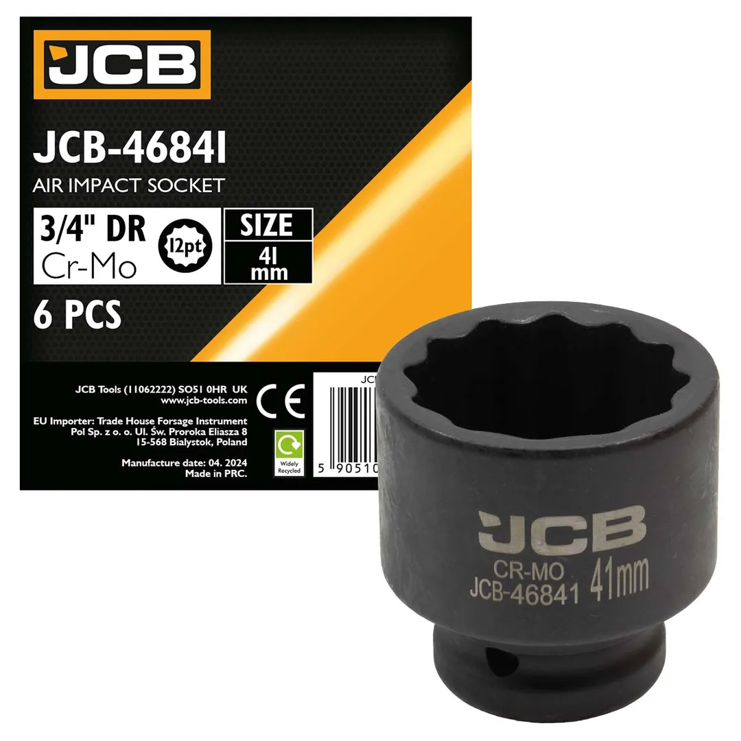 Головка ударная 41мм (12гр.), 3/4»