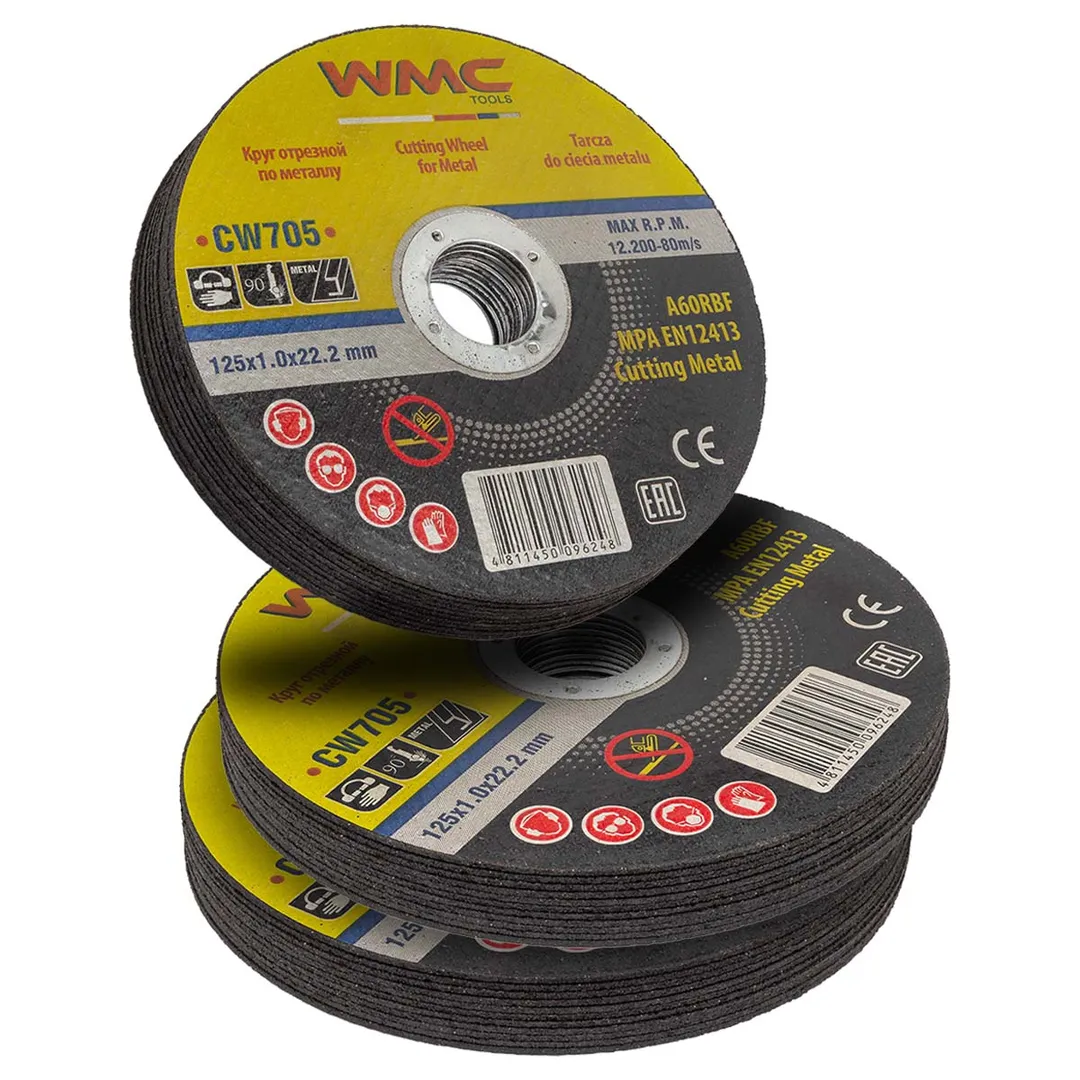 Круг отрезной 125×1.0x22.2мм-30шт