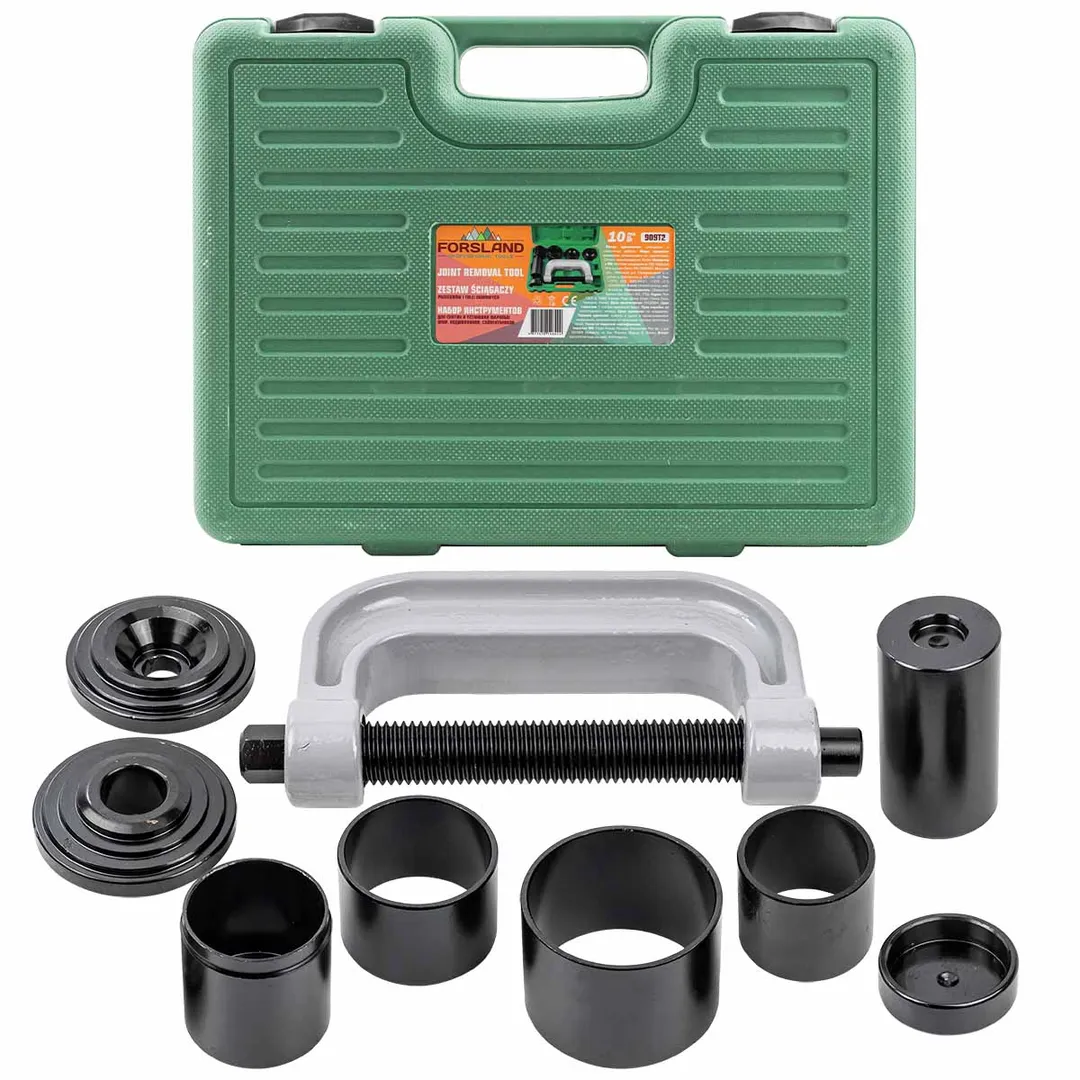 Набор инструментов для снятия и установки шаровых опор, подшипников и сайлентблоков 10пр.