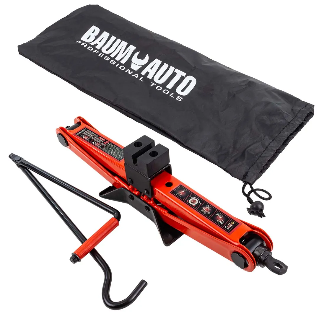 Домкрат механический »ромб»2т (h min 115мм, h max 400мм, L-420мм) в водоотталкивающем чехле