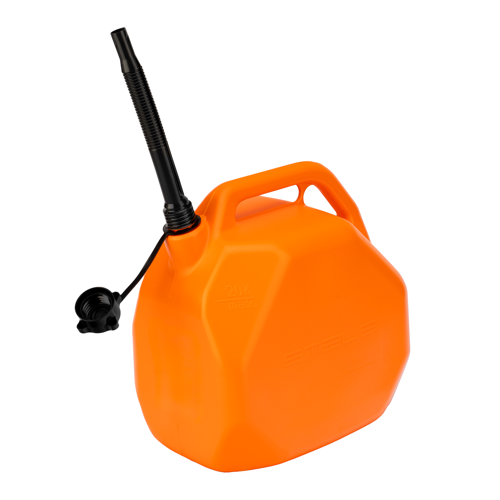 Канистра для ГСМ, пластиковая, со скошенными углами, 20 литров Stels