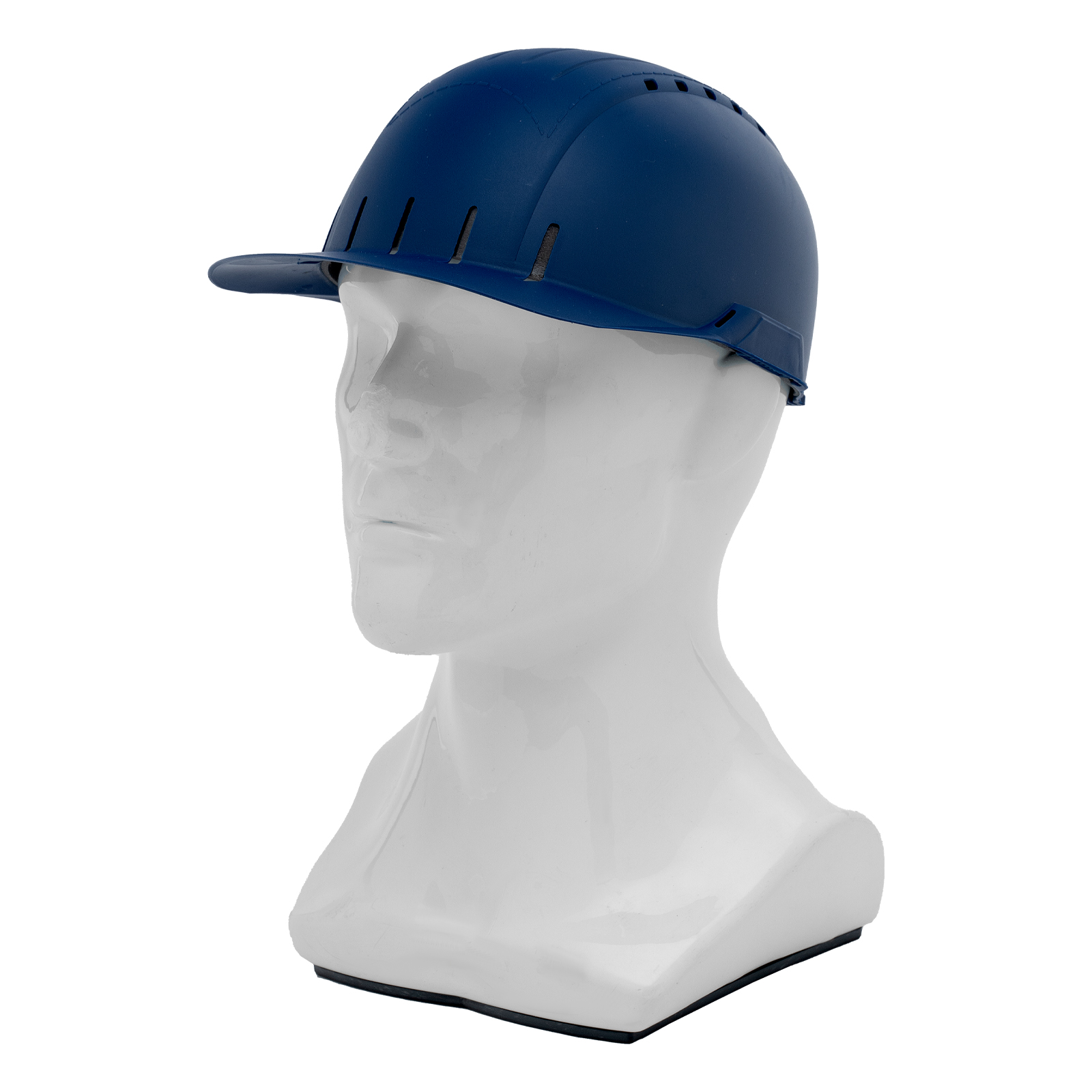 Каскетка защитная «Стиль», пластиковая, синяя Сибртех