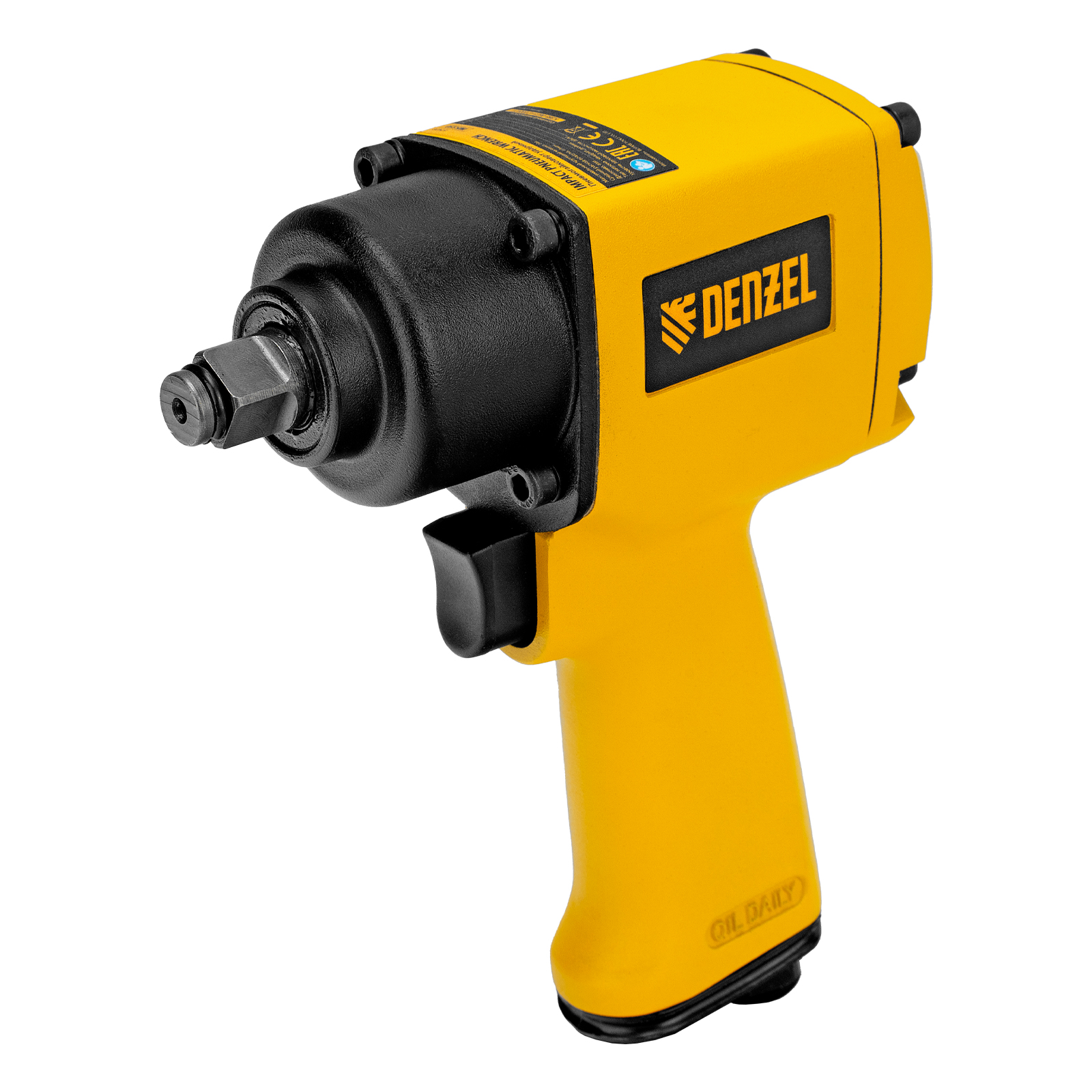 Ударный пневмогайковерт IWS550 Compact, 1/2″, 8500 об/мин, 710 Нм Denzel