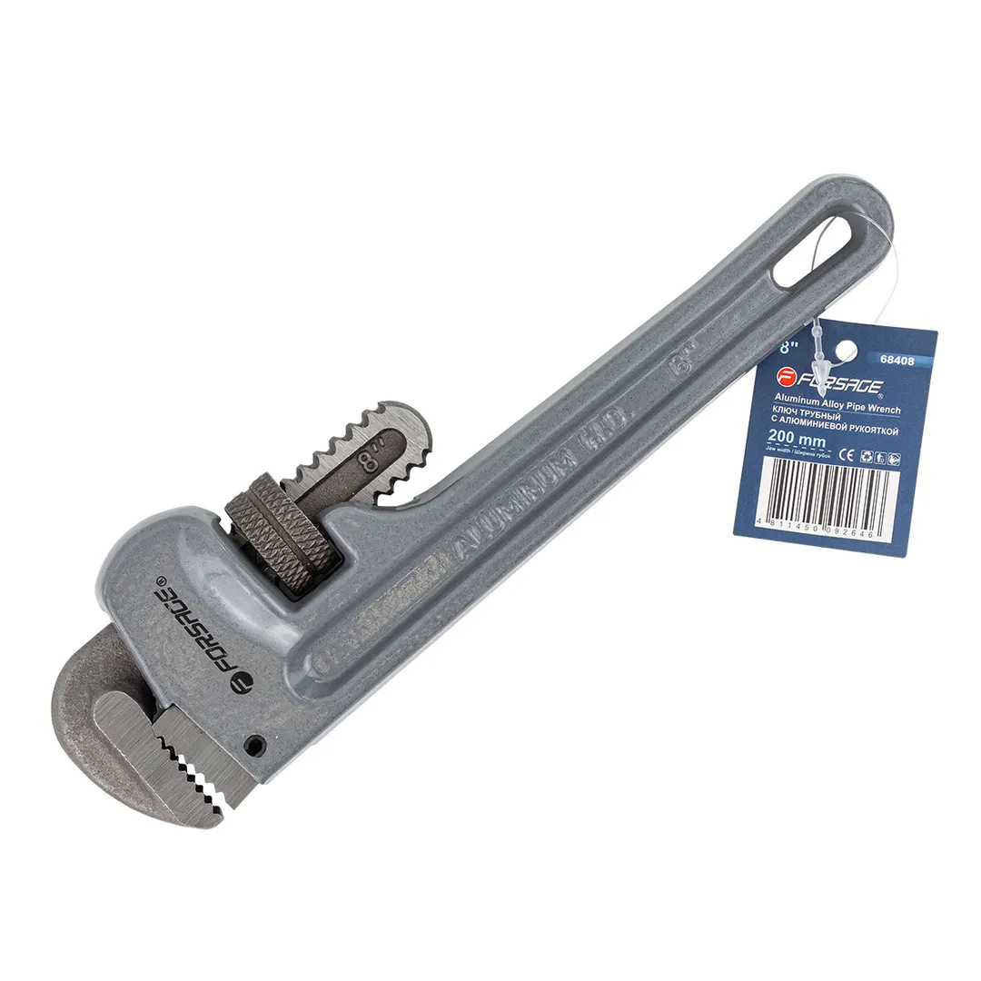 Ключ трубный разводной 8»- 200мм