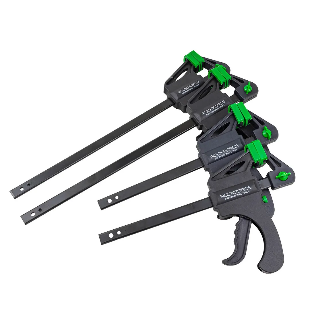 Комплект струбцин быстрозажимных 4 пр. (6»2шт, 12»2шт)