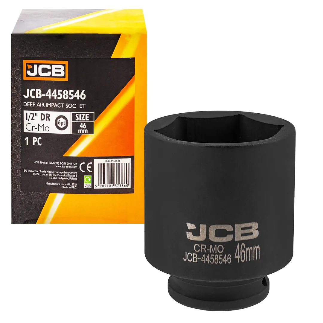 Головка ударная глубокая 46мм (6гр.), 1/2»