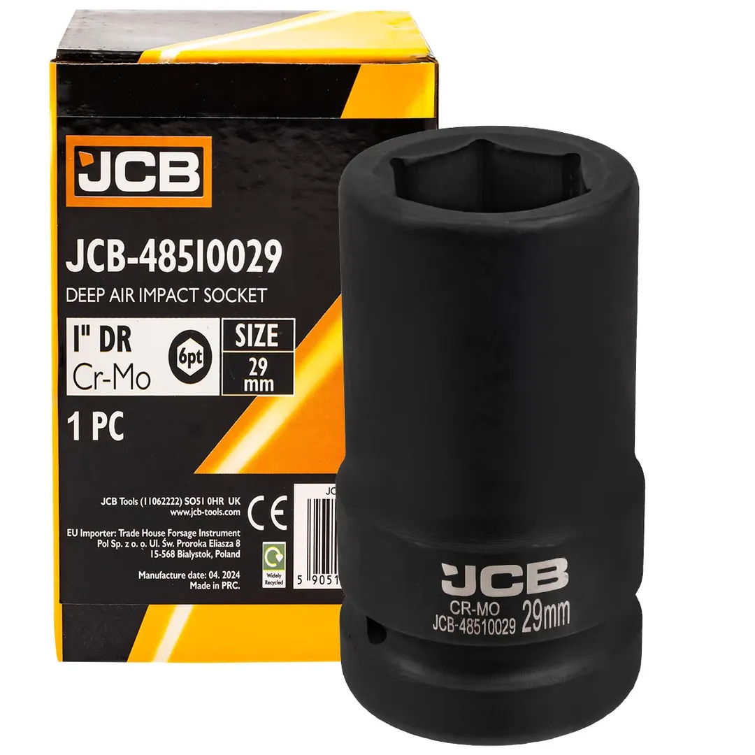 Головка ударная глубокая 29мм (6гр.), 1»