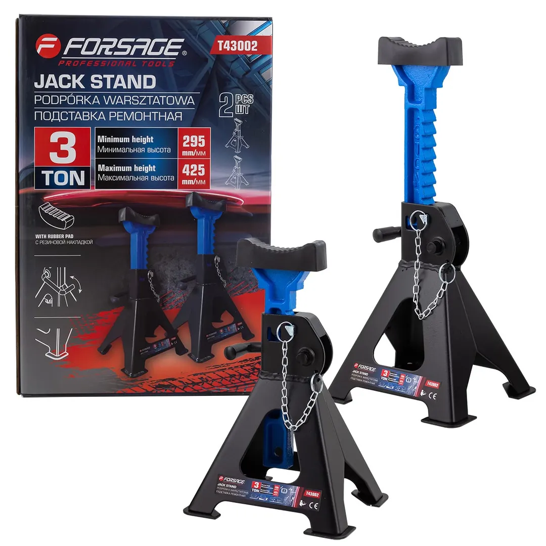 Подставка ремонтная 3т (h min 295мм,h max 425мм) (к-т 2шт)