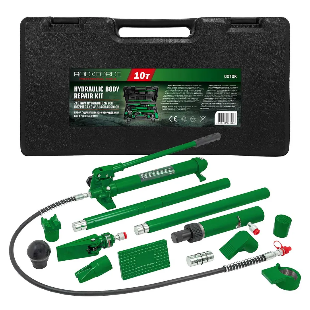Набор гидравлического оборудования для кузовных работ, 10т