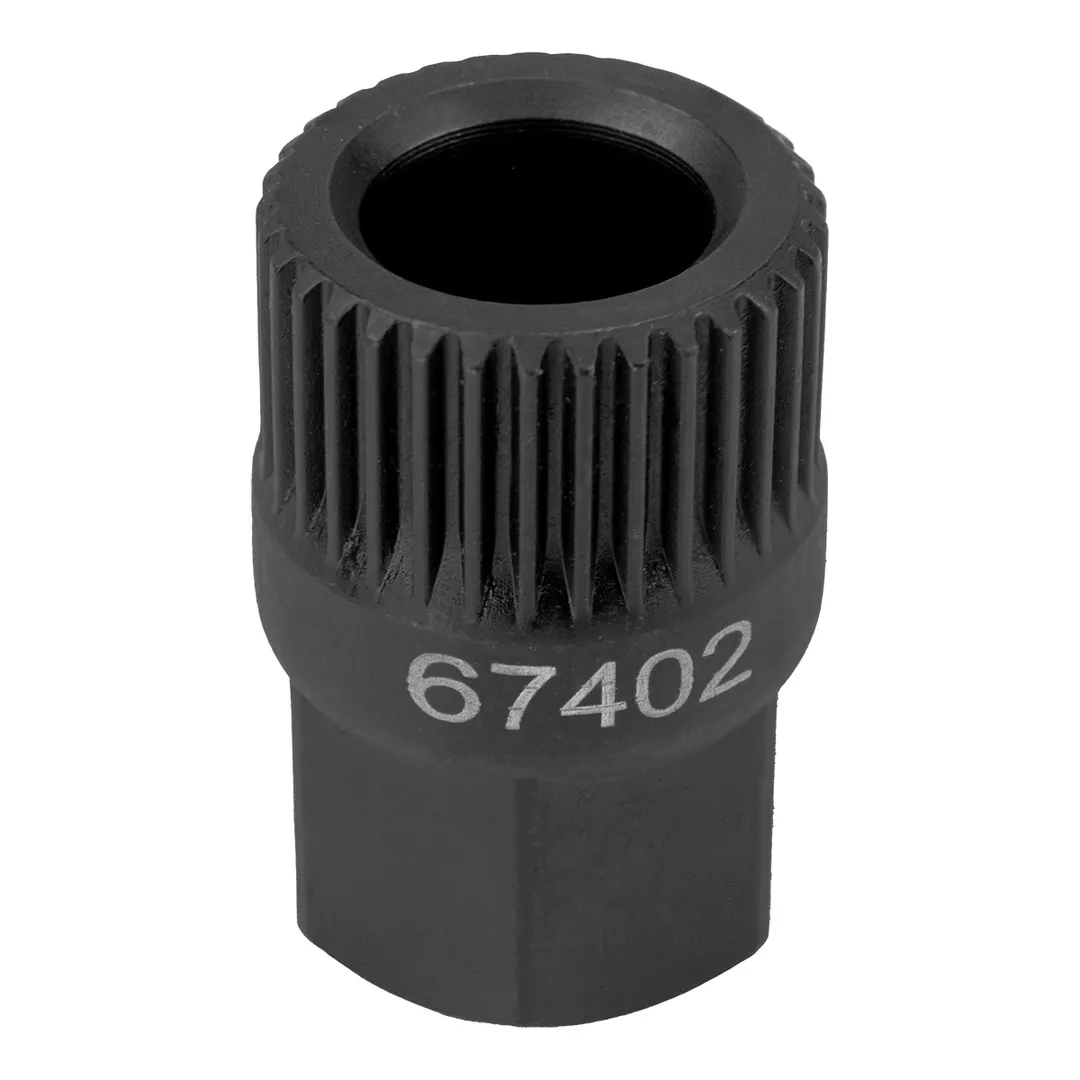 Головка для обгонной муфты генератора (33зуба, Ø19 мм, L — 30мм, под ключ 17мм)