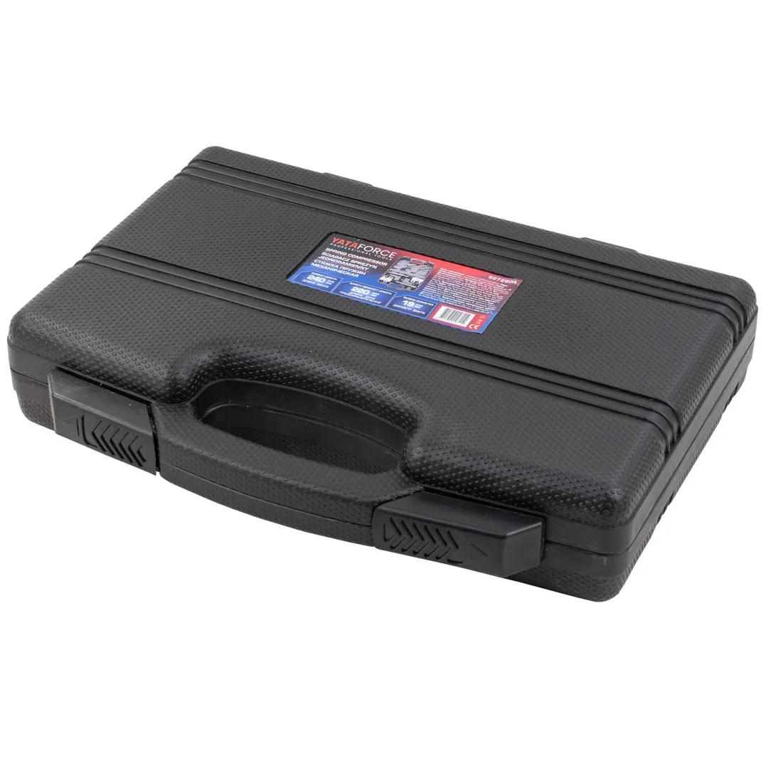 Стяжка пружин механическая 240мм(Ø винта 19мм), в кейсе