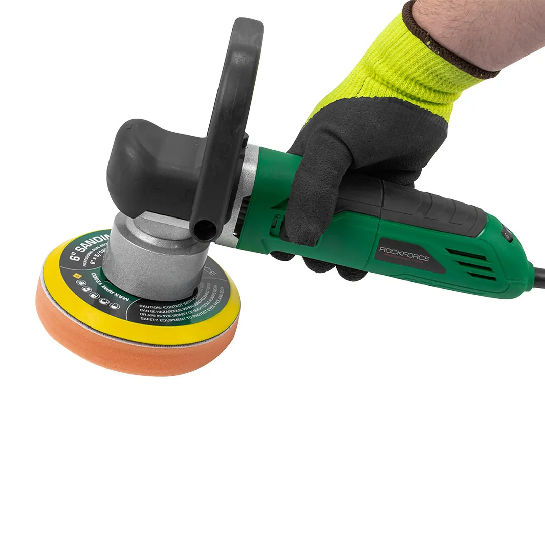 Машина полировальная орбитальная электрическая (230V, 800W, 2000-6800об/мин, диаметр круга — 150мм)