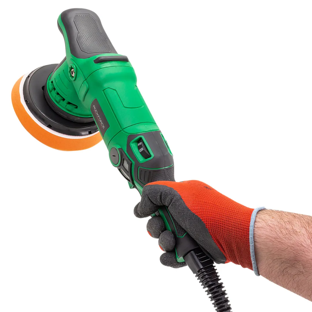 Машина полировальная орбитальная электрическая (230V, 1200W, 2000-4500об/мин, диаметр круга — 150мм)