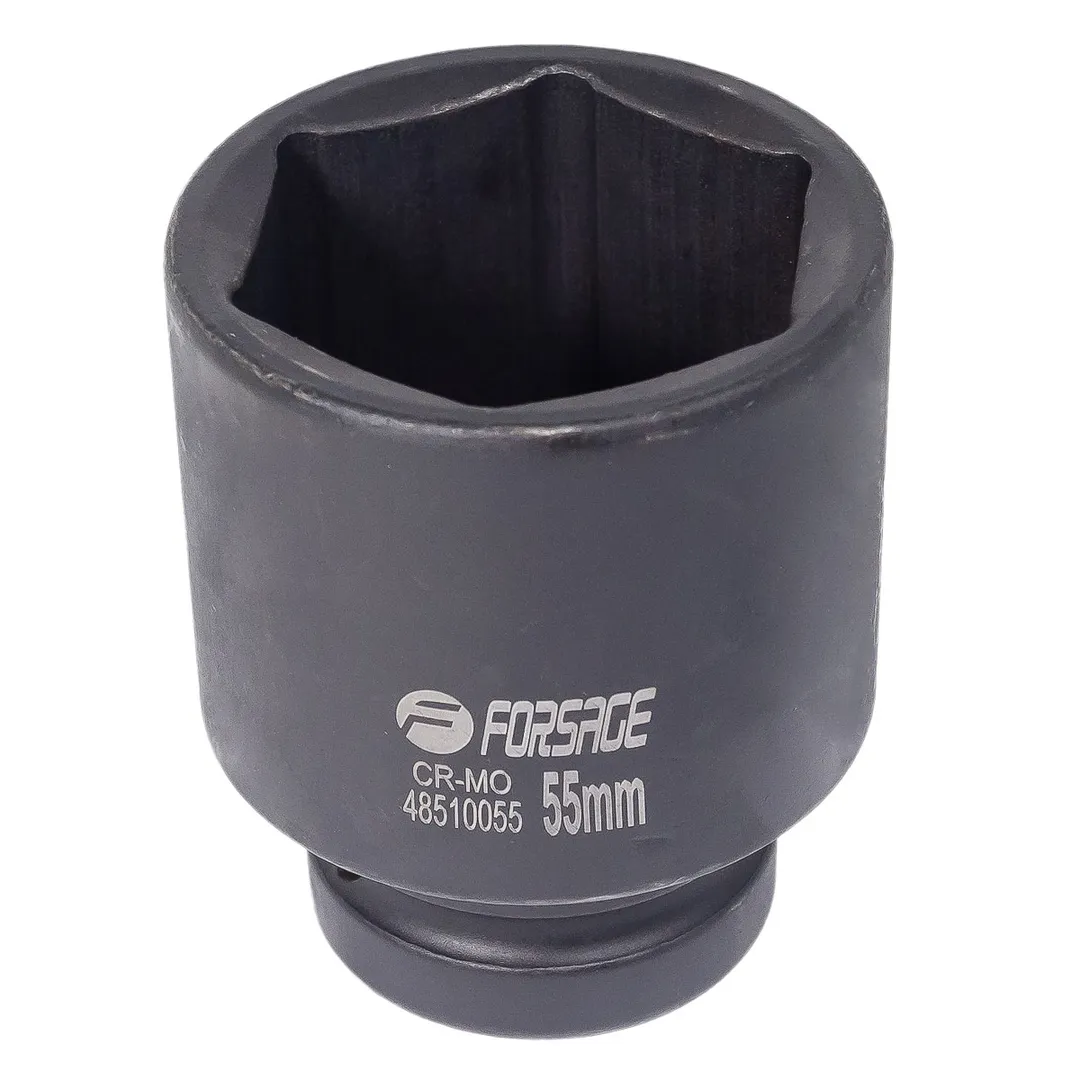 Головка ударная глубокая 55мм (6гр.), 1»