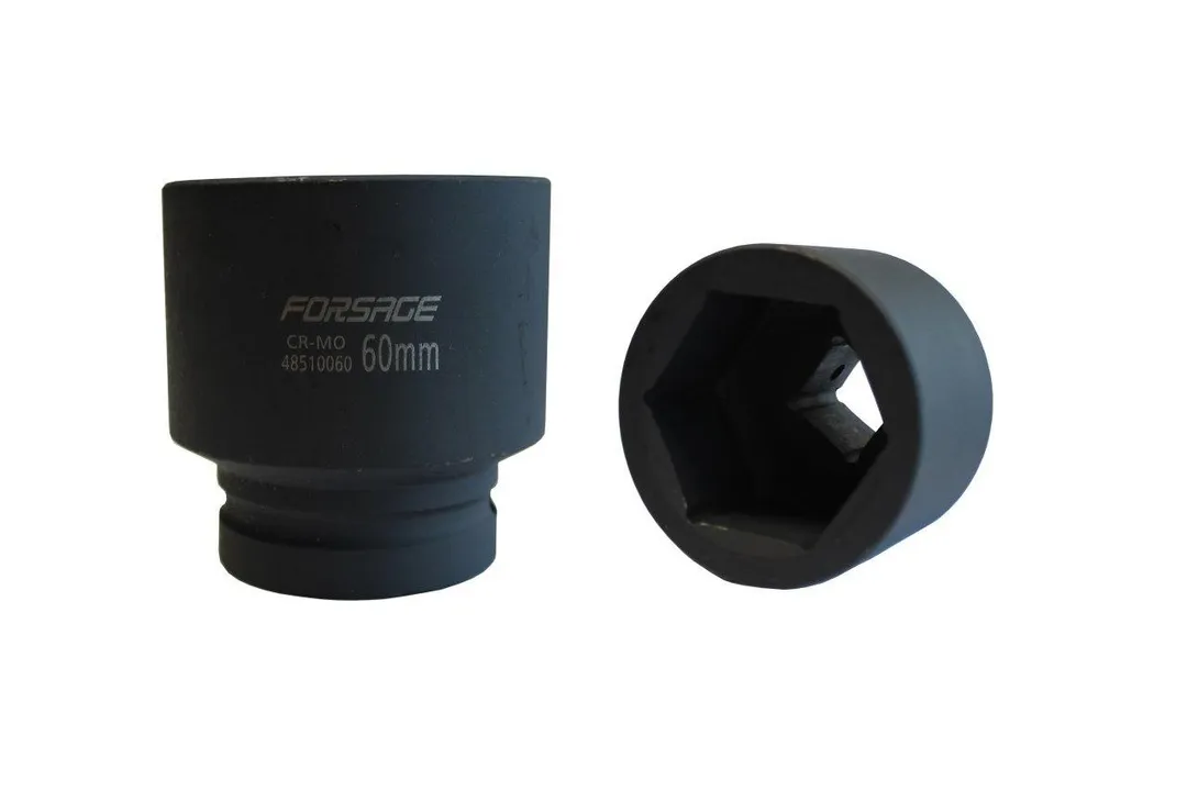 Головка ударная глубокая 60мм (6гр.), 1»