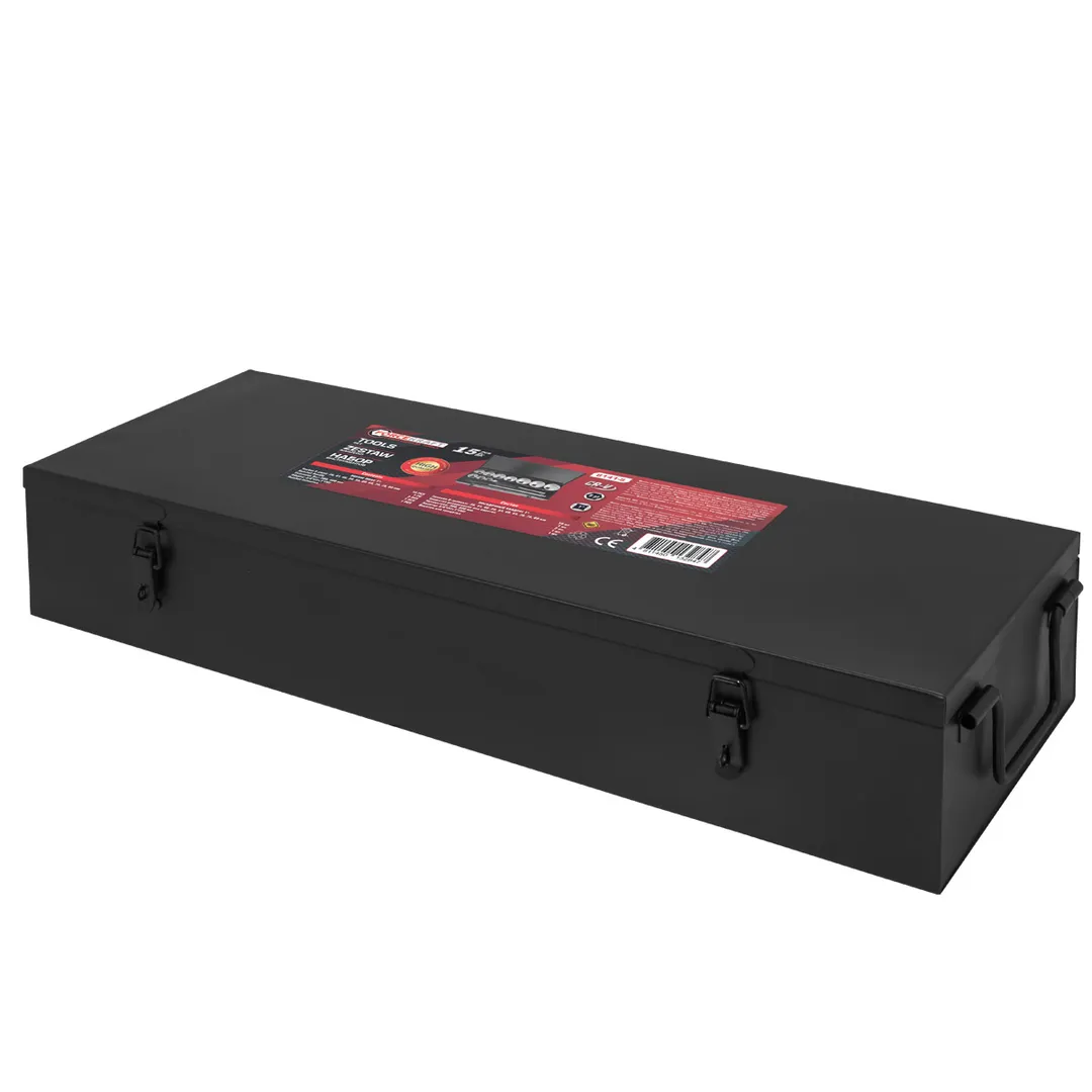 Набор инструментов,15пр. 1»6гр.(36,41,46,50,55,60,65,70,75,80мм),в метал. кейсе