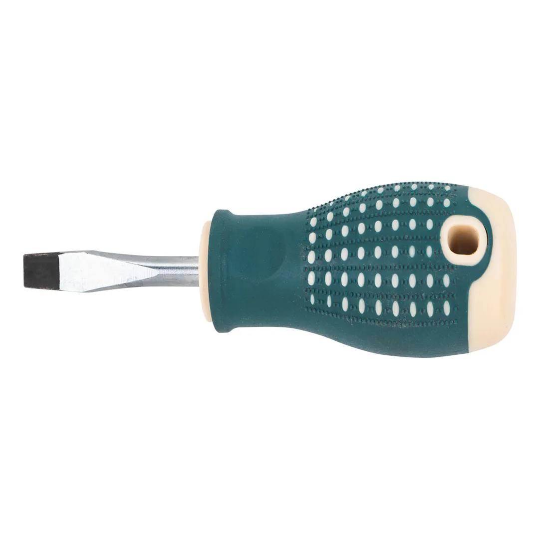 Отвертка шлицевая короткая SL6.5х38мм