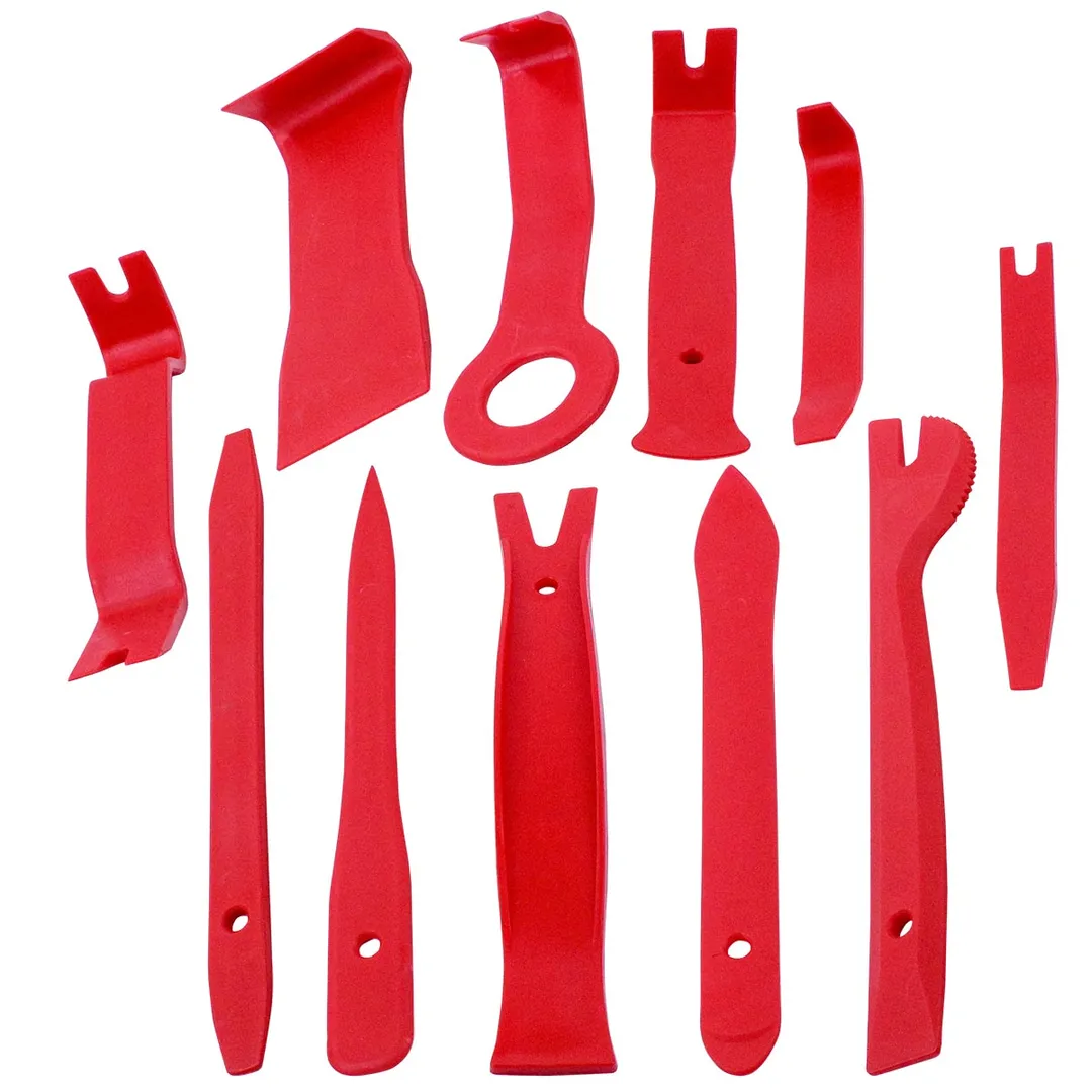 Набор приспособлений (пласт.) для демонтажа внутренней обшивки салона 11пр.